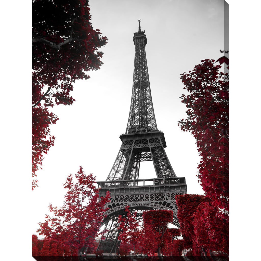 "Eiffel Tower" Giclee Print Canvas Wall Art