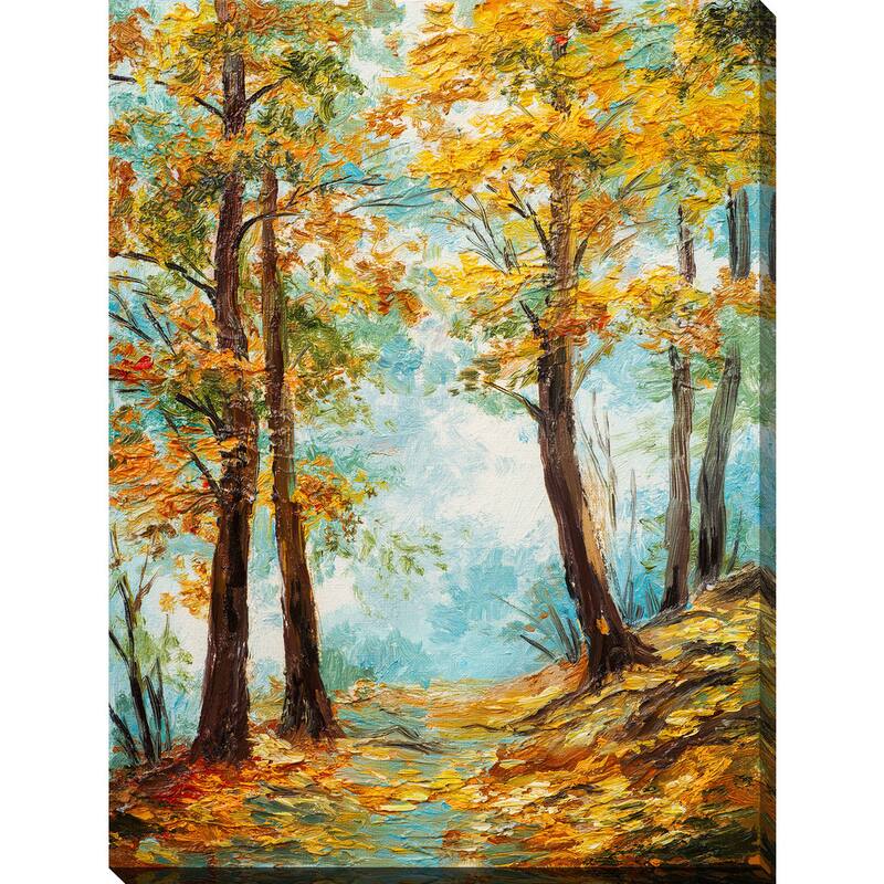 "Autumn Trees" Giclee Print Canvas Wall Art