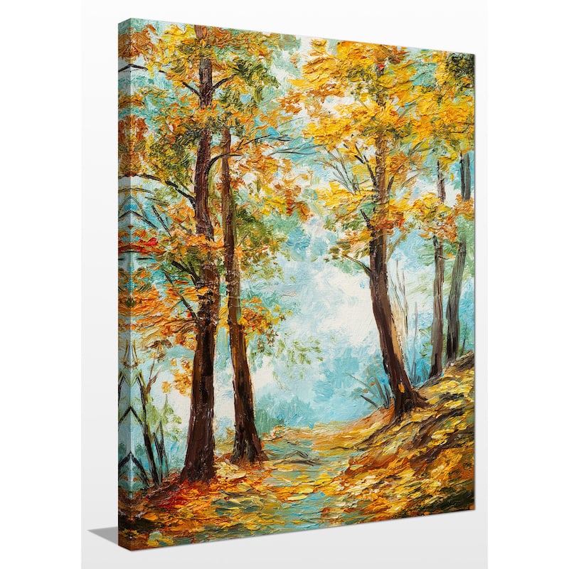 "Autumn Trees" Giclee Print Canvas Wall Art