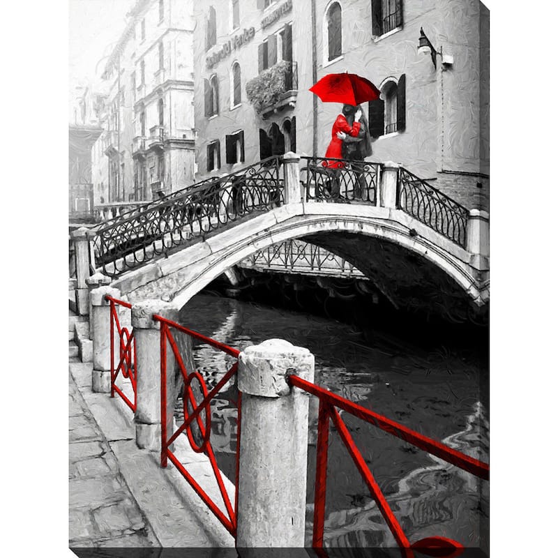 "Venice Romance" Giclee Print Canvas Wall Art