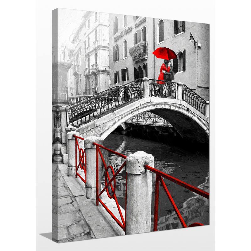 "Venice Romance" Giclee Print Canvas Wall Art