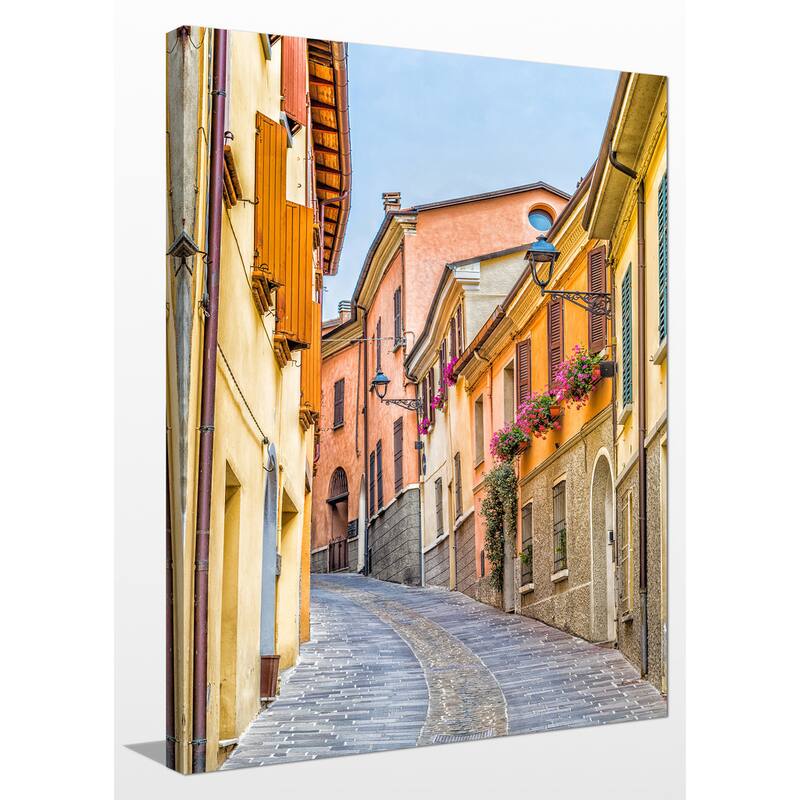 "European Alley 2" Giclee Print Canvas Wall Art
