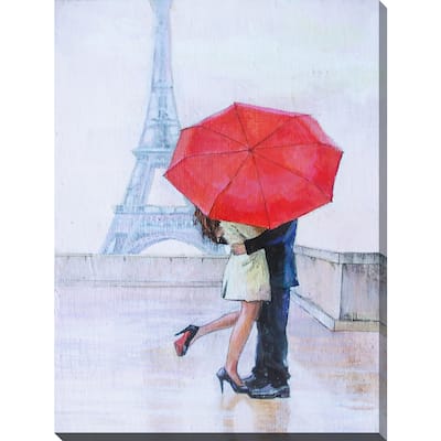 "Paris Romance" Giclee Print Canvas Wall Art