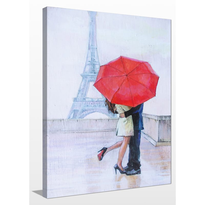 "Paris Romance" Giclee Print Canvas Wall Art