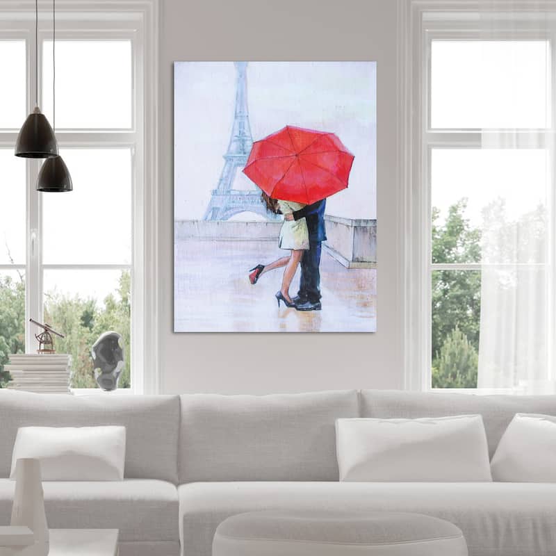 "Paris Romance" Giclee Print Canvas Wall Art
