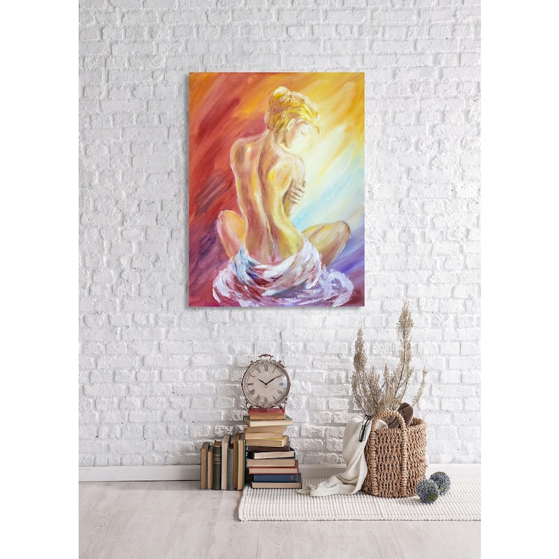 "Nude 1" Giclee Print Canvas Wall Art