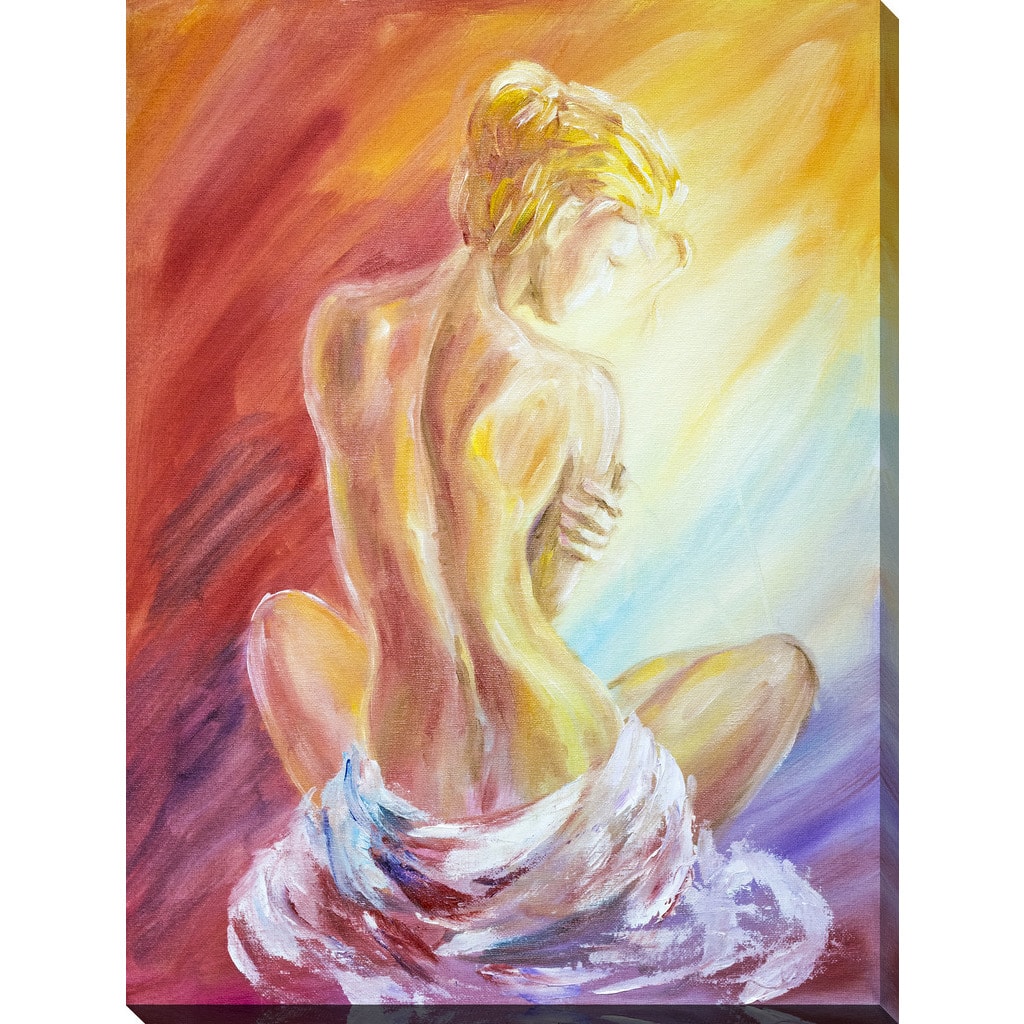 "Nude 1" Giclee Print Canvas Wall Art