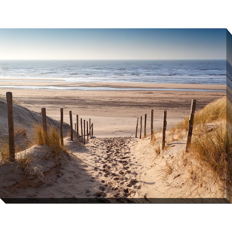 "Path to Ocean" Giclee Print Canvas Wall Art