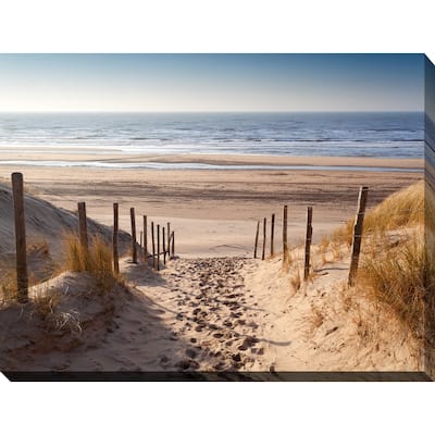 "Path to Ocean" Giclee Print Canvas Wall Art