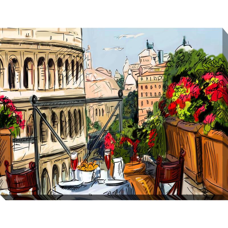 "Rome, Italy" Giclee Print Canvas Wall Art