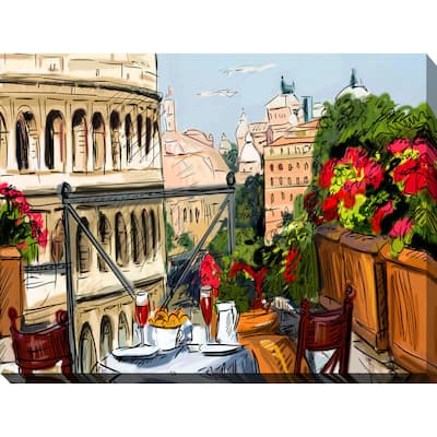 "Rome, Italy" Giclee Print Canvas Wall Art