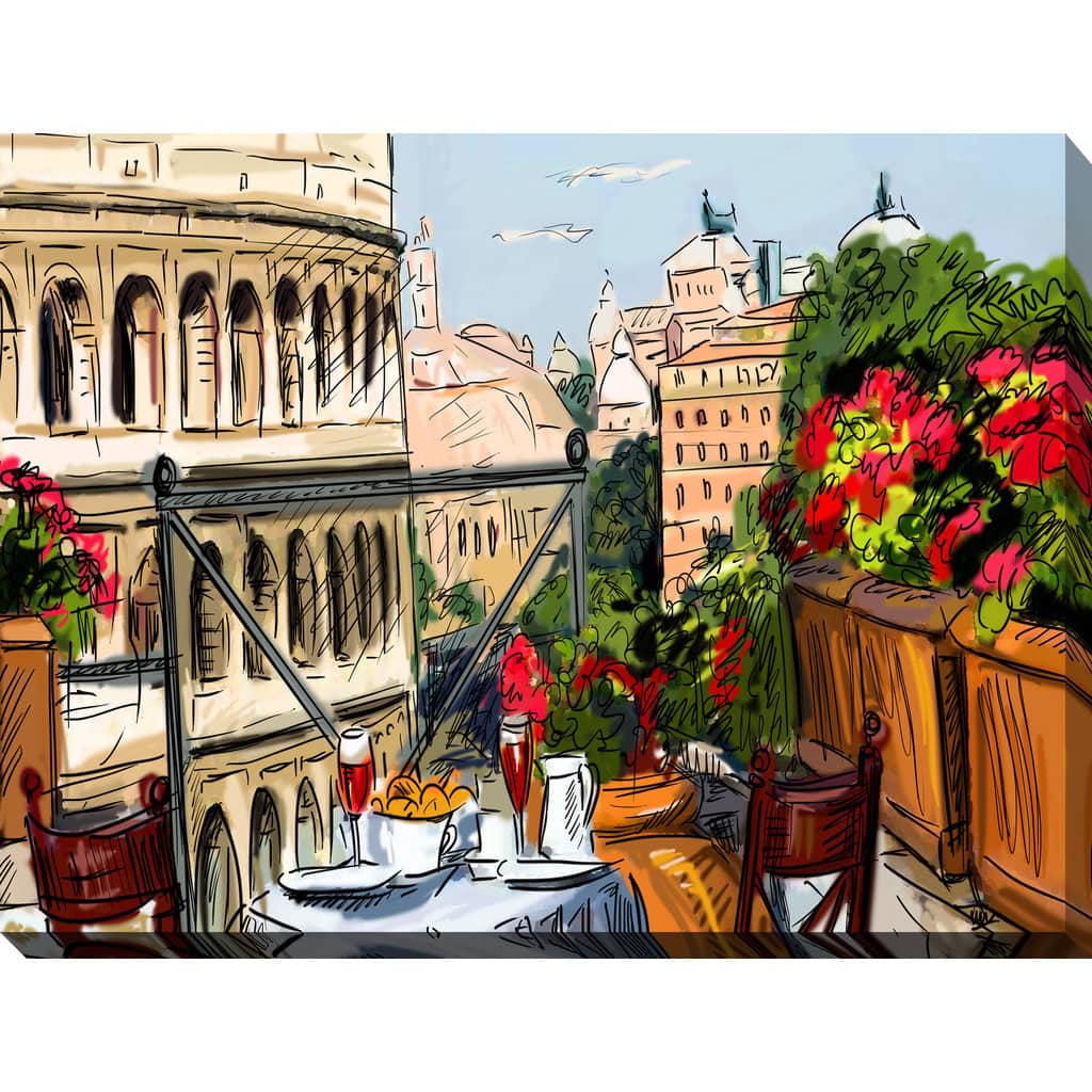 "Rome, Italy" Giclee Print Canvas Wall Art