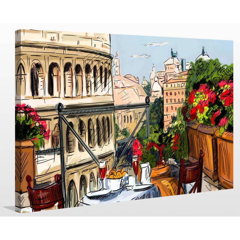 "Rome, Italy" Giclee Print Canvas Wall Art