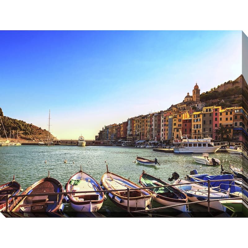 "Cinque Terre, Liguria Italy" Giclee Print Canvas Wall Art