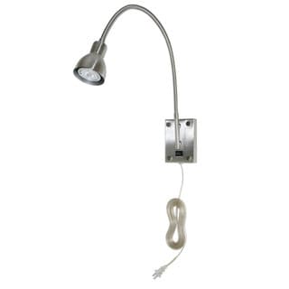Brushed Steel 120-volt, 3-watt 4,000-kelvin LED Gooseneck Light - One Size