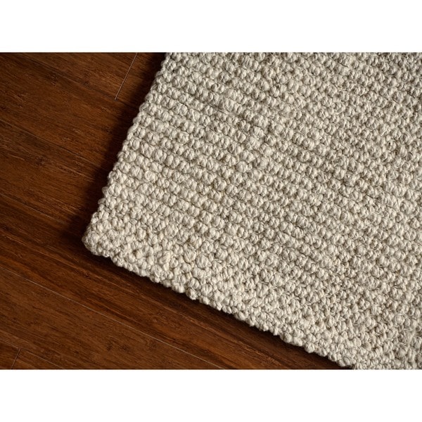 Shop Jani Andes Ivory Jute Handwoven Rug 10' x 14' Free Shipping