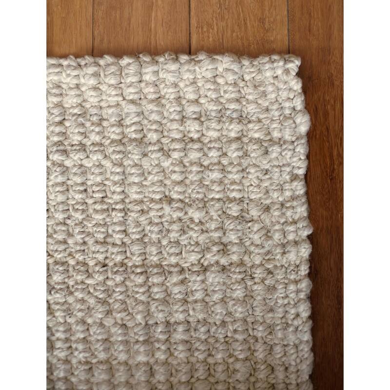 Jani Andes Ivory Jute Handwoven Rug