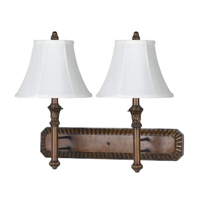 60-watt 2-light Wall Lamp