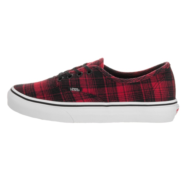 red plaid vans