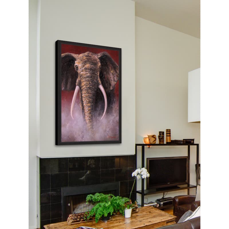 Marmont Hill - Handmade Savage Framed Print - Bed Bath & Beyond - 13748269