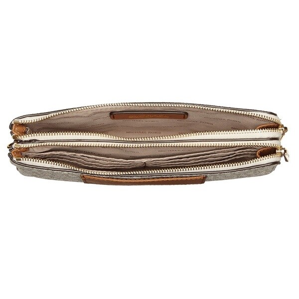 michael kors natural acorn wallet