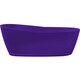 preview thumbnail 5 of 4, Anzzi Ember 5.4-foot Man-made Stone Center Drain Freestanding Bathtub in Evening Violet