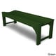 preview thumbnail 11 of 12, POLYWOOD Traditional 60" Backless Garden Bench Green
