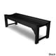 preview thumbnail 10 of 12, POLYWOOD Traditional 60" Backless Garden Bench Black