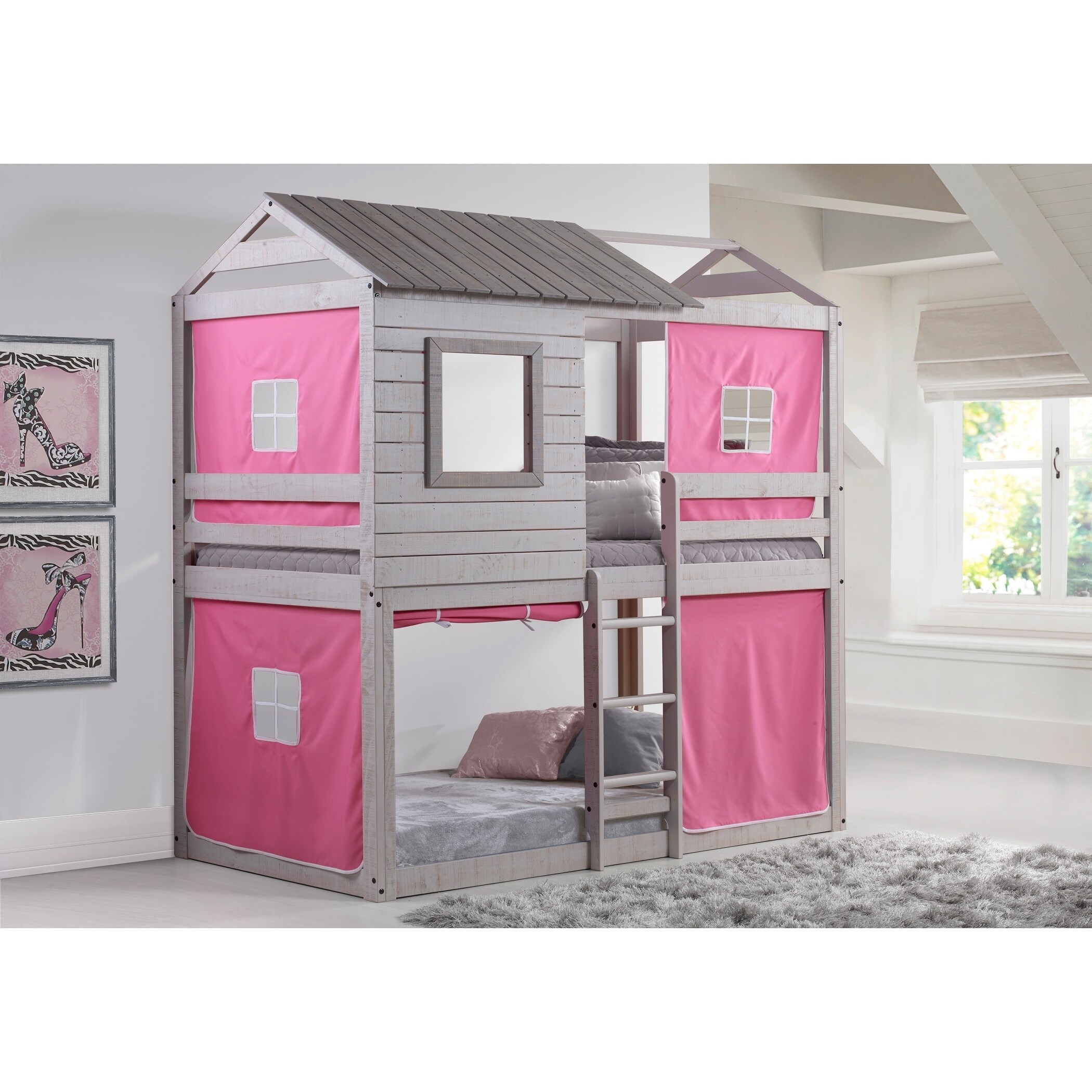 kids house bunk bed