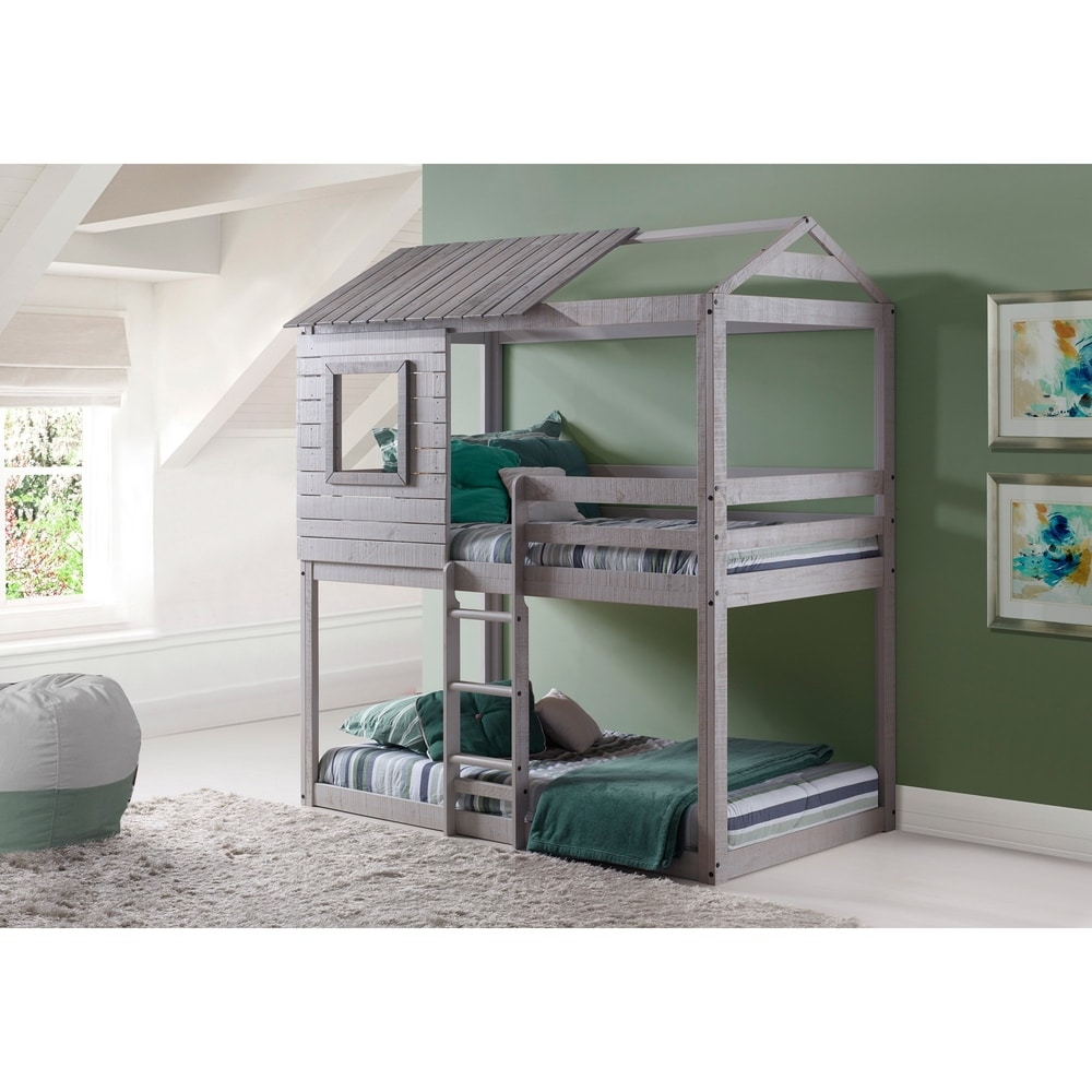 kids bunk beds with stairs