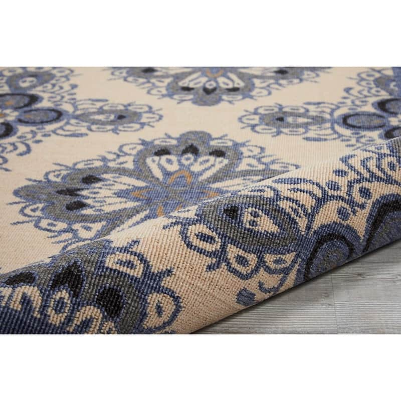 Nourison Caribbean Floral Indoor/Outdoor Area Rug