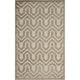 preview thumbnail 68 of 110, Nourison Ultima Area Rug Modern & Contemporary - Ivory/Light Grey - 4' x 6' - Contains Latex - Rectangle - Indoor - 3'6" x 5'6"