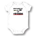 Babies' White 'When Mom and Dad Say 'No,' Call 1-800-Grandma' Bodysuit One-piece