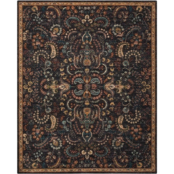 Nourison 2020 Traditional Floral Medallion Persian Pattern Area Rug