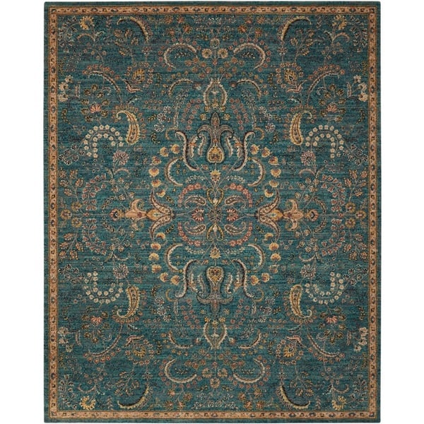 Nourison 2020 Traditional Floral Medallion Persian Pattern Area Rug