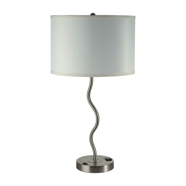 modern silver table lamps