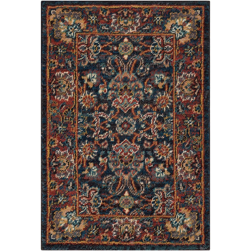 Nourison 2020 Area Rug - 4' x 6' - Navy - Runner/Rectangle