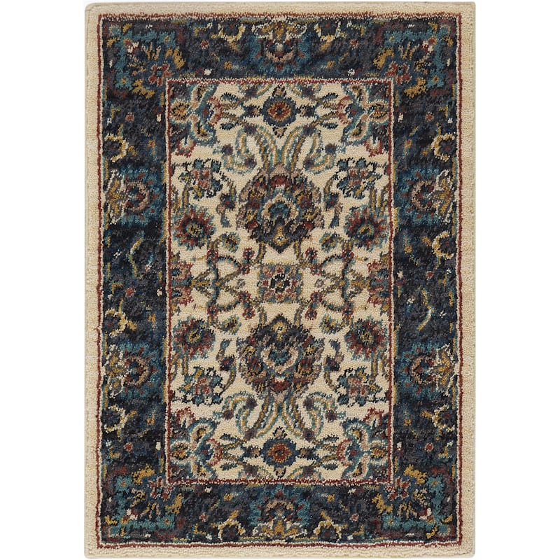 Nourison 2020 Area Rug - 4' x 6' - White/Multi - Runner/Rectangle
