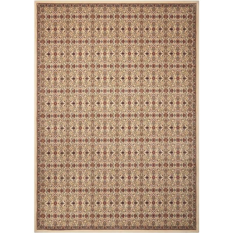 Antiquities Timeless Elegance Area Rug - 9'10" x 13'2" - Ivory/Red