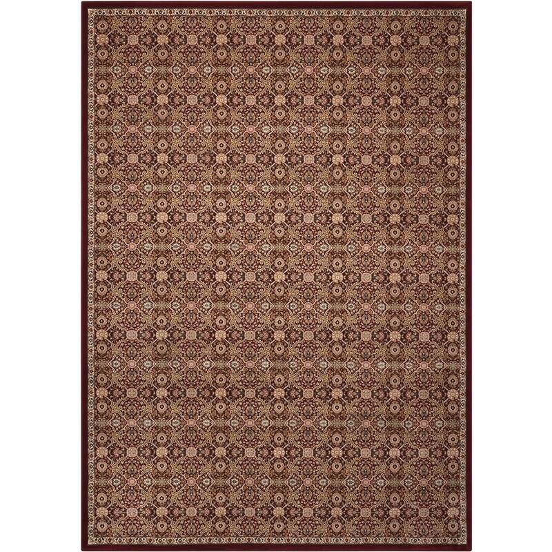 Antiquities Timeless Elegance Area Rug - 9'10" x 13'2" - Dark Red