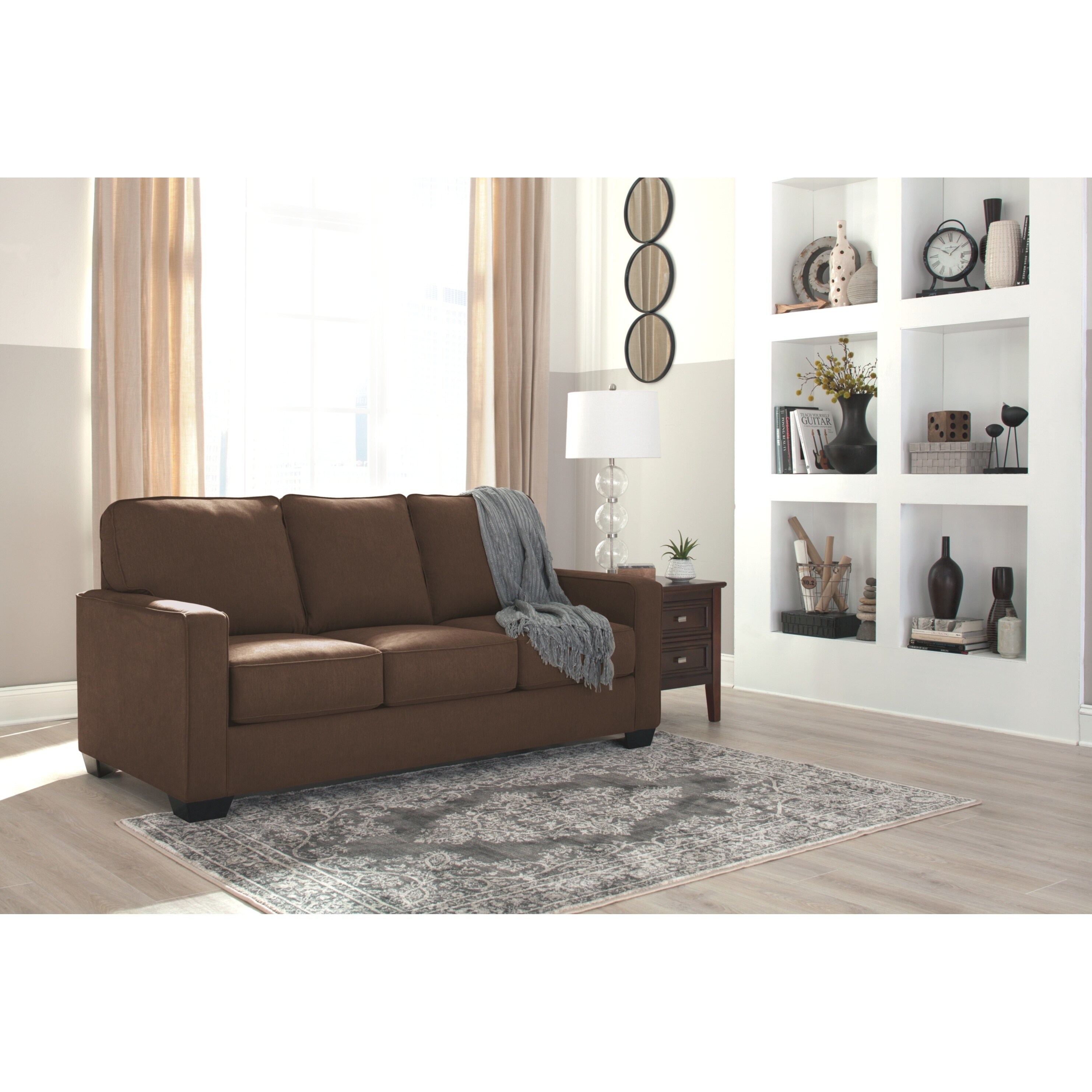 Zeb Espresso Full Sofa Sleeper Minimalist Design Bed Bath Beyond 13767070