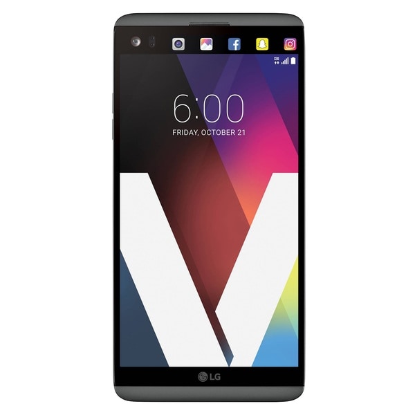 LG V20 64GB Unlocked GSM/CDMA 4G LTE Quad-Core Titan Phone with Dual Rear Camera (16MP+8MP)