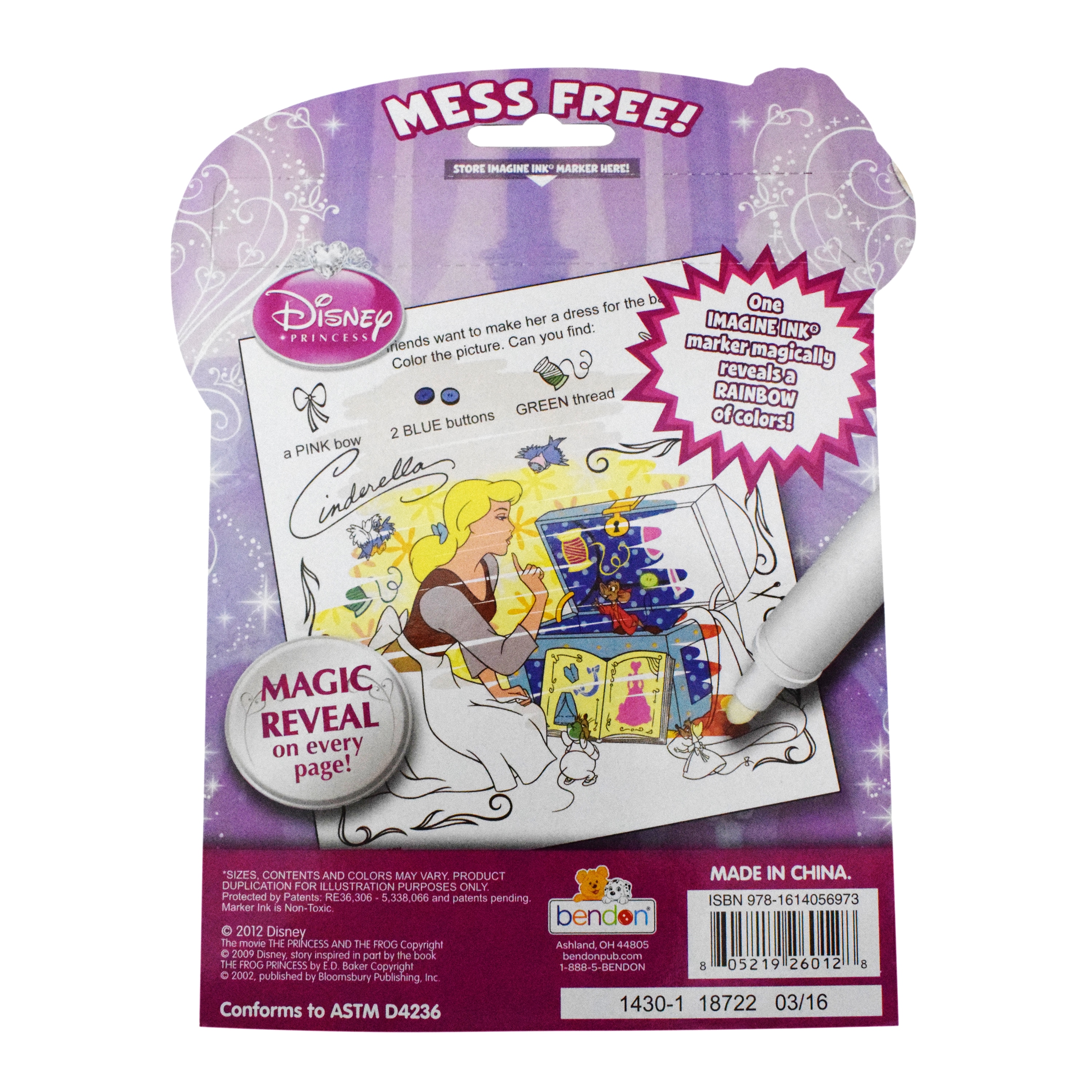 Disney Princesses 'Imagine Ink' Magic Book - Pink - Bed Bath & Beyond -  13767885