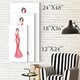 Wexford Home Dimity Andruz's 'Red Dress 1' Canvas Artwork - Bed Bath ...