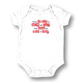 White 'Please Be Nice' Baby Bodysuit