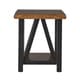 Banyan Live Edge Wood and Metal Accent Tables by iNSPIRE Q Artisan - Thumbnail 6