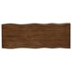 preview thumbnail 6 of 6, Banyan Live Edge Wood and Metal Console Sofa Table Bookshelf by iNSPIRE Q Artisan