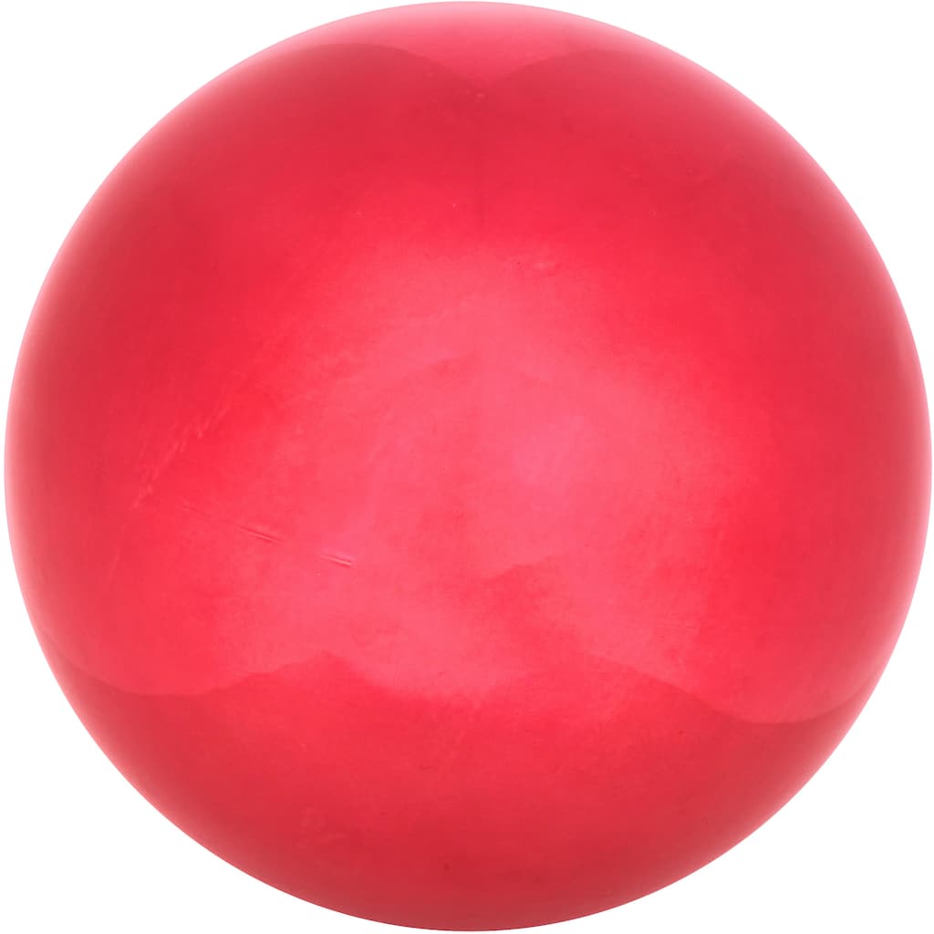 Trademark Innovations Red Stainless Steel 10-inch Gazing Mirror Ball
