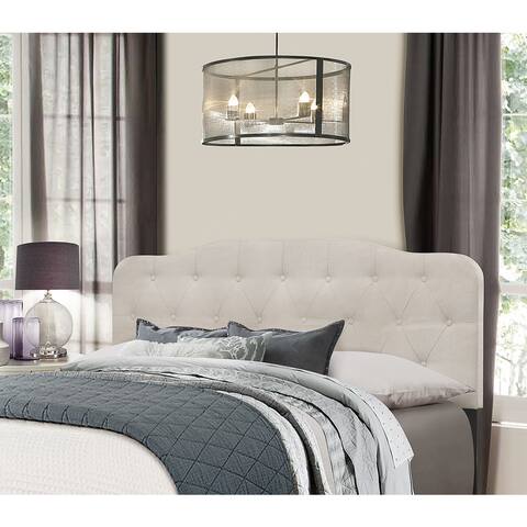 Hillsdale Furniture Nicole Fog Fabric Wood Full/Queen Headboard