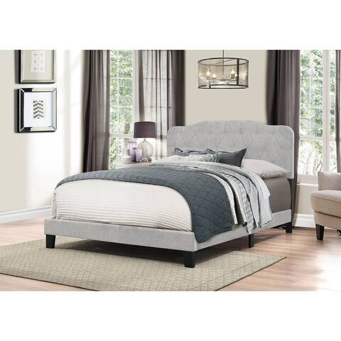 Hillsdale Furniture Nicole Grey Wood/Fabric Bed-in-One